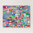 Search for world flags puzzles Nations
