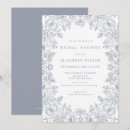 Search for toile bridal shower invitations Chinoiserie