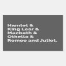 Search for will shakespeare stickers Othello