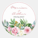 Search for tropical seals wedding stickers Floral