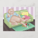 Search for cute fat postcards Lazy