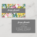 Search for art teacher business cards Modern