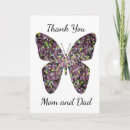 Search for parents thank you cards Mum and dad