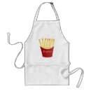 Search for fast food aprons French fries