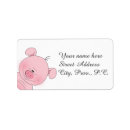 Search for funny pig return address labels Animal