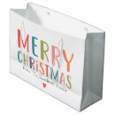 Search for merry christmas gift bags Modern
