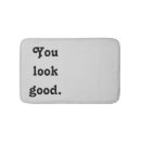 Search for quote bath mats Text