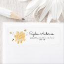Search for honeycomb return address labels Summer