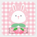 Search for rabbit illustration stickers Kawaii