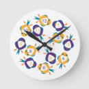 Search for blue and orange clocks Kids