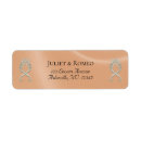Search for apricot return address labels Peach