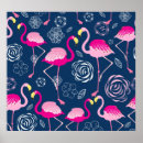 Search for flamingo pattern posters Seamless