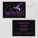 Search for black magic business cards Witch