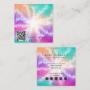 Search for tie dye business cards Feminine