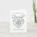 Search for diamond wedding anniversary cards Mum and dad