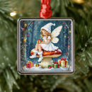 Search for mushroom christmas tree decorations Cottage core