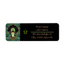 Search for art deco return address labels Green