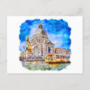 Search for italy watercolor postcards Hand drawn