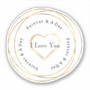 Search for love is forever stickers Quote