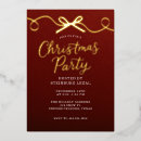 Search for work christmas invitations Gold