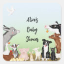 Search for baby farm animal stickers Pig