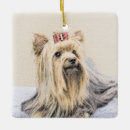 Search for yorkshire christmas tree decorations Yorkie