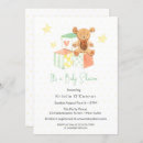Search for green teddy bear invitations Yellow