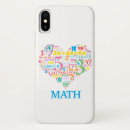 Search for maths teacher iphone cases Numbers