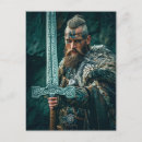 Search for warrior postcards Viking