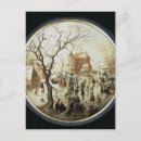 Search for winter scenes postcards Village