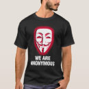 Search for wikileaks tshirts Anonymous