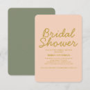 Search for pastel bridal shower invitations Typography
