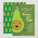 Search for avocado party invitations First