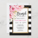 Search for black and white floral invitations Pink