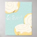 Search for retro food posters Blue