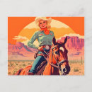 Search for vintage cowgirls postcards Western
