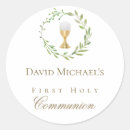 Search for green wreath stickers First holy communion