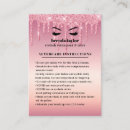 Search for drip business cards Makeup artist