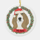 Search for hound dog christmas tree decorations Red