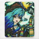 Search for white wolf mousepads Fairy