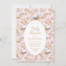 Search for spring baby girl shower invitations Pink floral