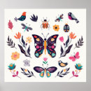 Search for vector butterfly posters Background
