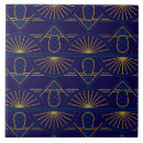 Search for blue art deco tiles Geometric