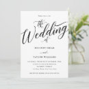 Search for flourishes wedding invitations Simple