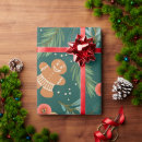 Search for country christmas wrapping paper Vintage