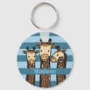 Search for blue giraffe key rings For kids