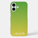 Search for yellow ombre iphone cases Green