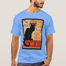 Search for steinlen tshirts Black