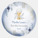 Search for blue communion stickers Floral