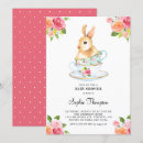 Search for floral bunny invitations Cute